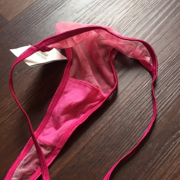 St. Eve Mesh Thong Panties - Picture 4 of 4